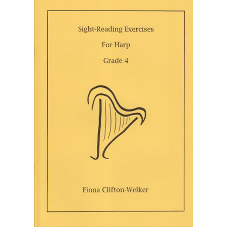 Clifton-Welker Fiona - (Grade 4) Sight-Reading Exercises for Harp