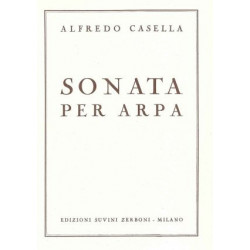 Casella Alfred - Sonata per arpa - Sonate pour harpe