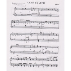 Debussy Claude - Schlomovitz - Clair de lune
