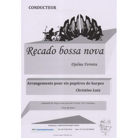 Ferreira Djalma - Lutz Christine - Recado bossa nova (6 harpes)