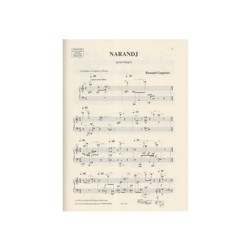 Gagneux Renaud - Narandj