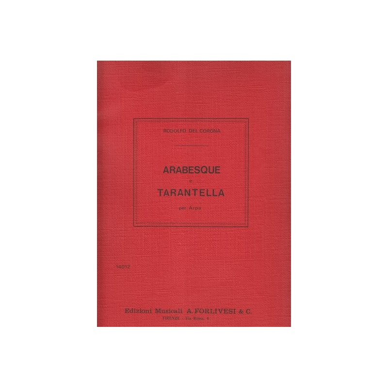 Del Corona Rodolfo - Arabesque & tarentelle