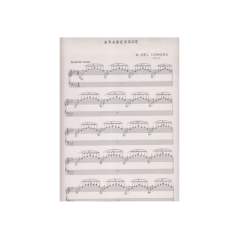 Del Corona Rodolfo - Arabesque & tarentelle