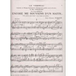 Werner Jean-Jacques - Encore me souviens d'un matin