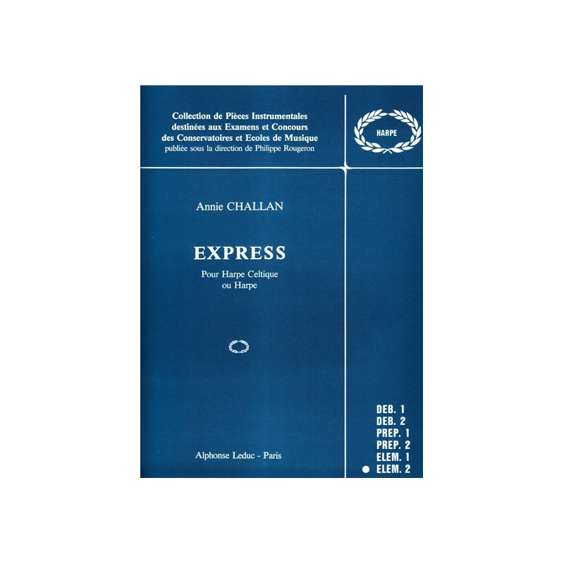 Challan Annie - Express pour harpe celtique ou harpe