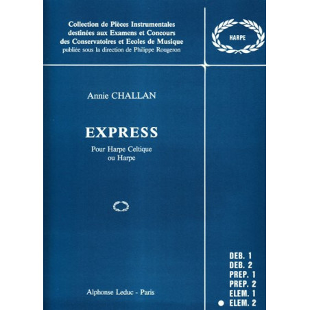 Challan Annie - Express pour harpe celtique ou harpe