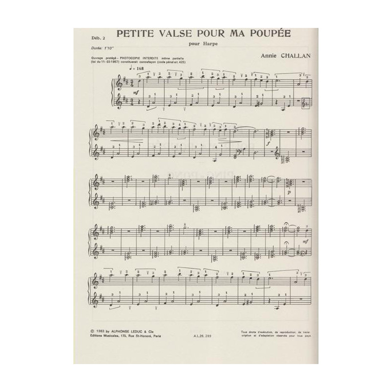 Challan Annie - Petite valse pour ma poup