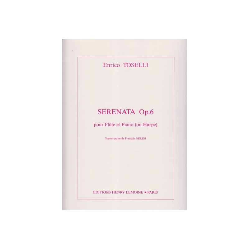 Toselli Enrico - Serenata op.6