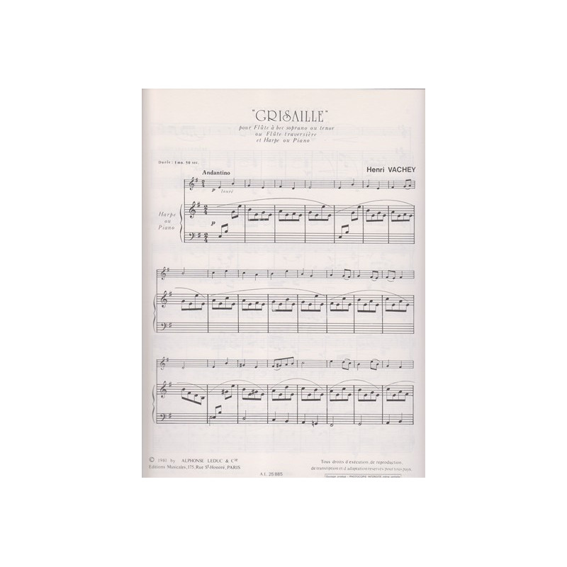 Vachey Henri - Grisaille