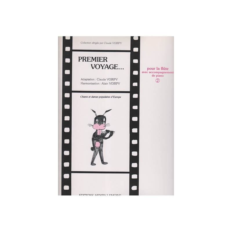 Voirpy Alain - Premier voyage vol.2 (flûte & piano ou harpe)