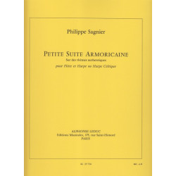 Sagnier Philippe - Petite suite (flûte & harpe ou harpe celtique)