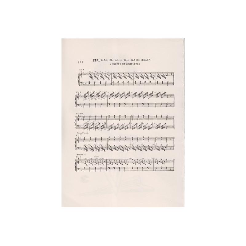 Amada - Harp studio vol. 3. Exercices de Naderman