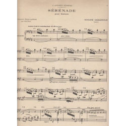 Samazeuilh Gustave - Sérénade