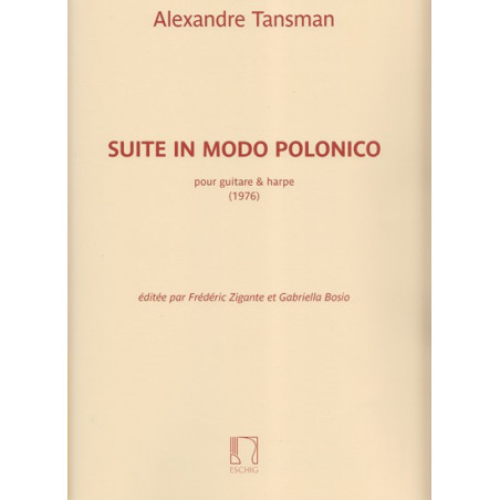 Tansman Alexandre - Suite in Modo Polonico (guitare & harpe)
