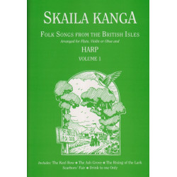 Kanga Skaila - Folk Songs from the British Isles Vol. 1 (flûte, violon ou hautbois & harpe)