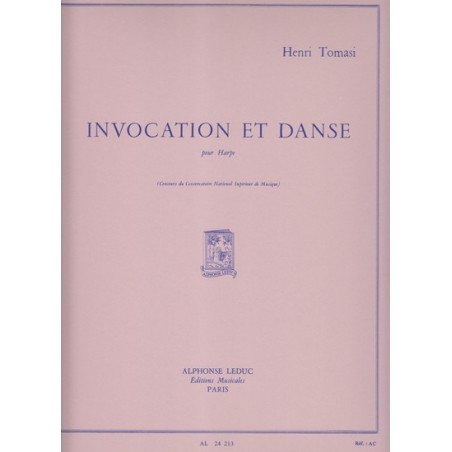 Tomasi Henri - Invocation & danse (harpe seule)