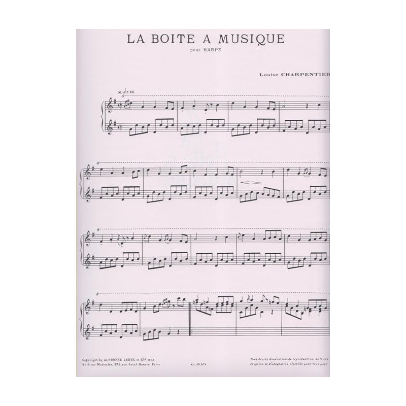 Charpentier Louise - La bo