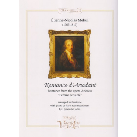 Méhul Etienne-Nicolas - Romance d'Ariodant (voice and harp)
