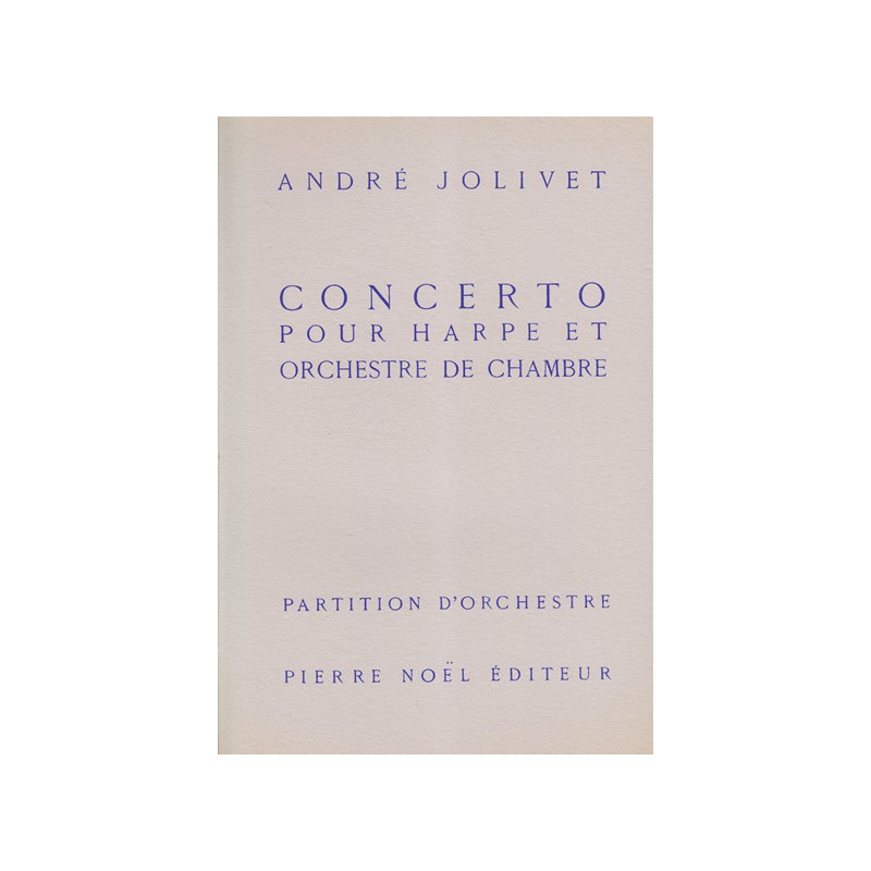 Jolivet André - Concerto (conducteur)