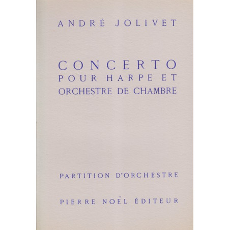 Jolivet André - Concerto (conducteur)
