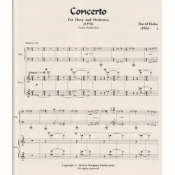 Finko David - Concerto for harp and orchestra (Piano reduction)