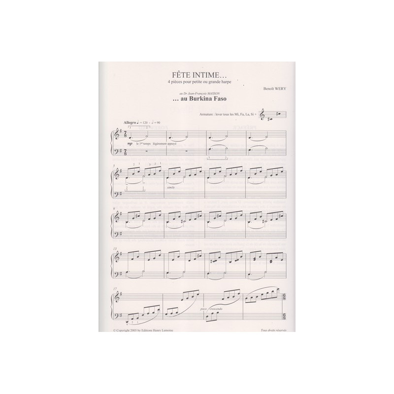 Wery Benoît - Fête intime