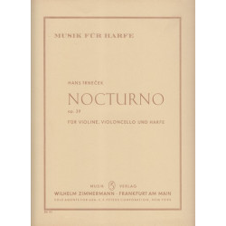 Trnecek Hans - Nocturno op.29 (violon, violoncelle & harpe)