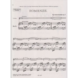 Alberstoetter Carl - Romance op.7 (violine und harfe)