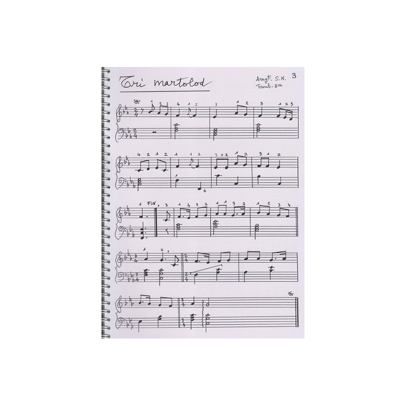 Noblet Soazig - Recueil pour la harpe troubadour ou harpe celtique vol.4