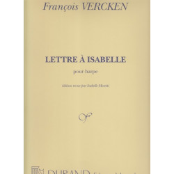 Vercken François - Lettre à Isabelle