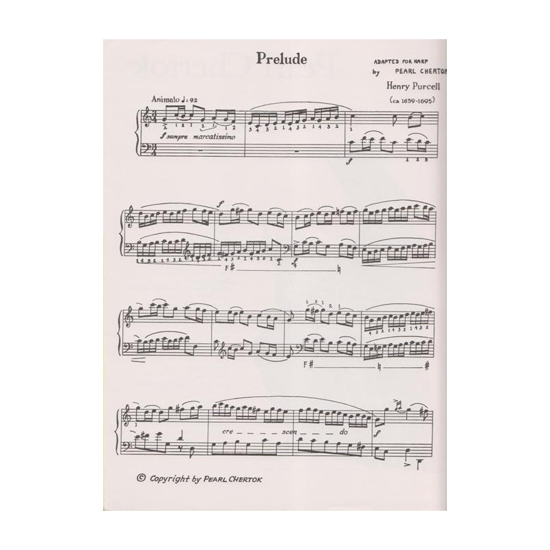Chertok Pearl - Purcell Henry / Prelude & Exaudet Joseph / Gavotte