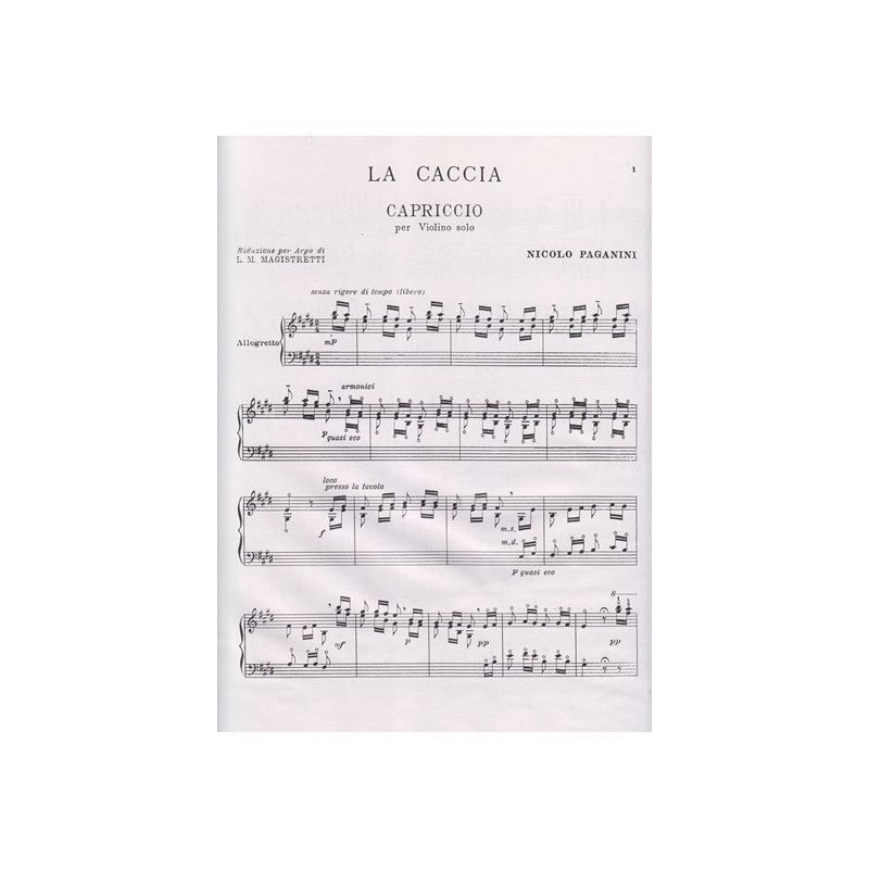 Paganini Nicolo - La Caccia