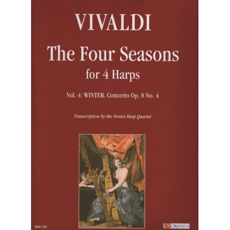 Vivaldi Antonio - Le quatro stagioni per 4 arpe vol. 4