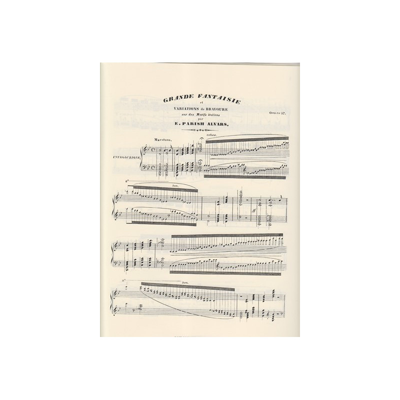 Parish Alvars Elias - Grande Fantaisie & variation de bravoure Op. 57