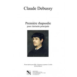 Debussy Claude - Première Rhapsodie pour clarinette principale