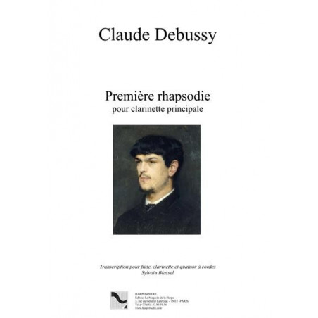 Debussy Claude - Première Rhapsodie pour clarinette principale