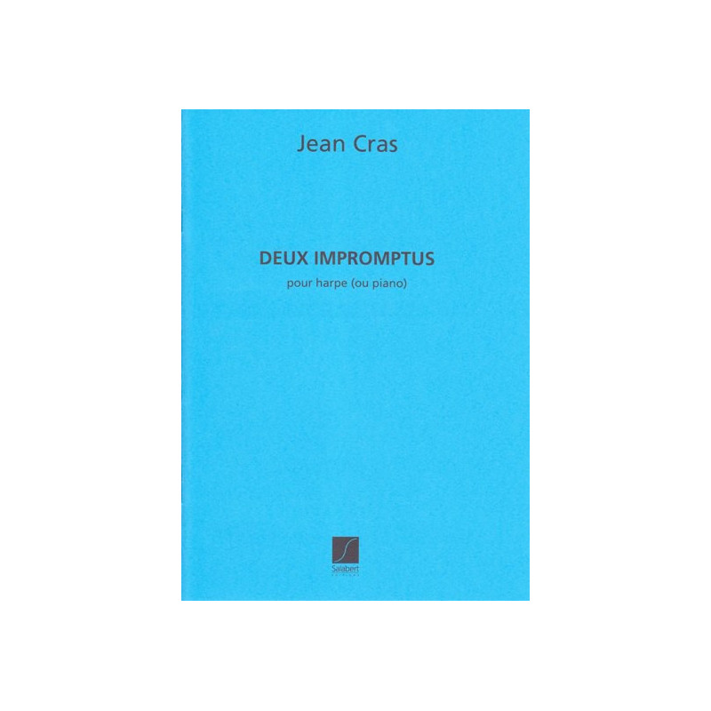 Cras Jean - 2 Impromptus (pour harpe ou piano)