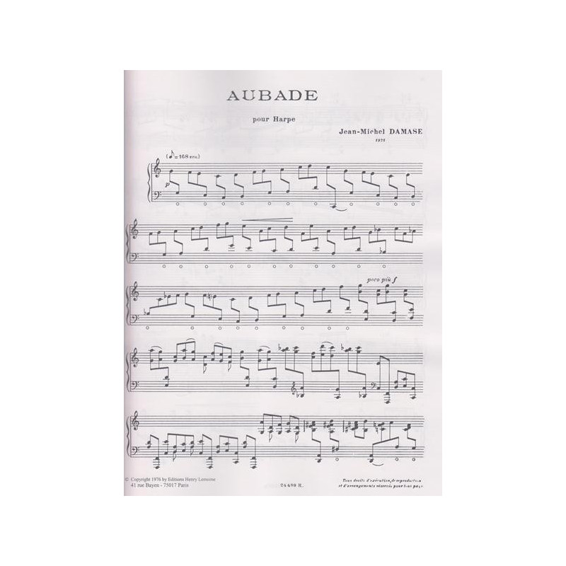 Damase Jean-Michel - Aubade