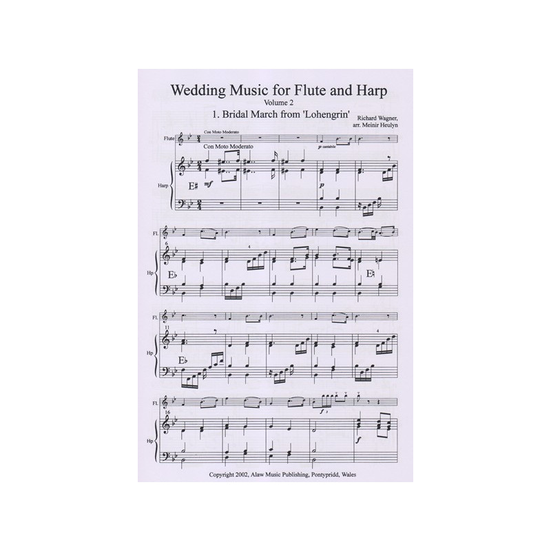 Heulyn Meinir - Wedding Music Vol. 2 (flûte & harpe)