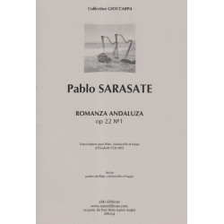 Sarasate Pablo - Colard Elisabeth - Romanza Andaluza (flûte, violoncelle & harpe)