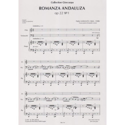 Sarasate Pablo - Colard Elisabeth - Romanza Andaluza (flûte, violoncelle & harpe)