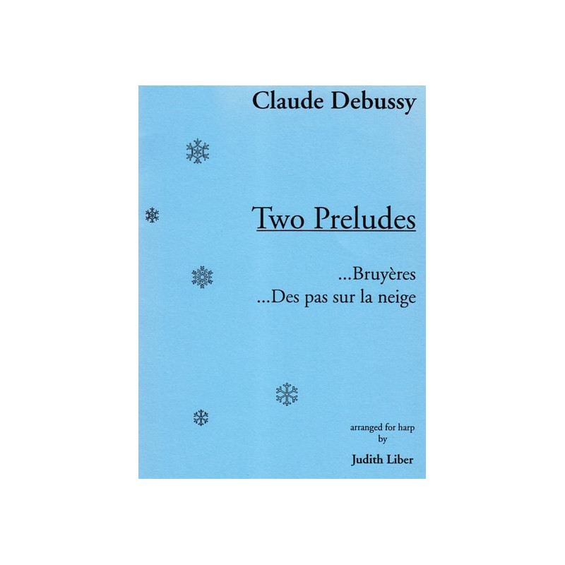 Debussy Claude - Two Preludes (Judith Liber)