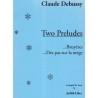 Debussy Claude - Two Preludes (Judith Liber)