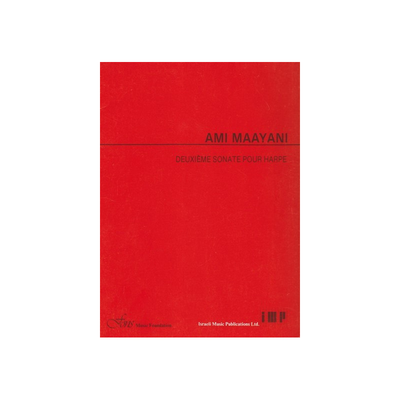 Maayani Ami - Deuxième sonate pour harpe