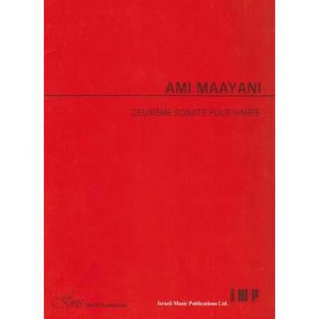 Maayani Ami - Deuxième sonate pour harpe
