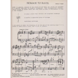 Forst Rudolf - Hommage à Ravel