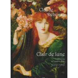 Debussy Claude - Gobbato Gianfranco - Clair de lune (per quattro Arpe)