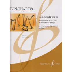 Ton-That Tiêt - Couleurs du temps (clarinette et harpe)