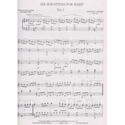 Dussek Jan Ladislav - 6 sonatines