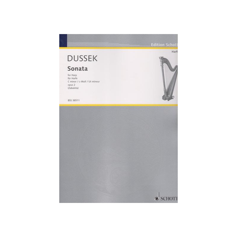 Dussek Sophia Giustani - Sonate en do m (Sonata in C minor)